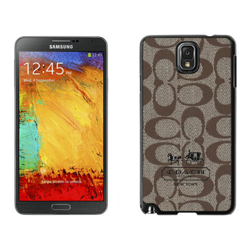 Coach In Signature Beige Samsung Note 3 Cases DSG | Women - Click Image to Close